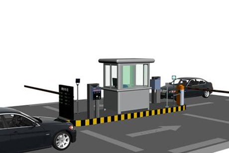 溫州機場車牌識別停車場管理系統項目